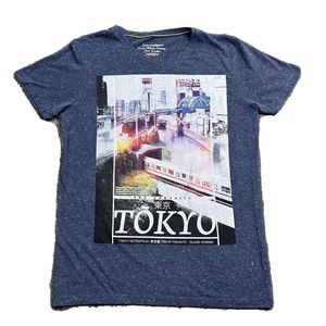 Jeans Intelligence Tokyo Metropolis T Shirt Womens XL Extra Large Graphic Tee